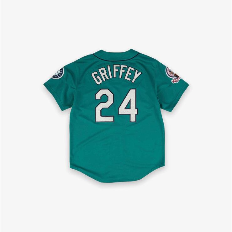 Men's Seattle Mariners Ken Griffey Jr. Mitchell & Ness White Cooperstown  Collection 1989 Authentic Jersey