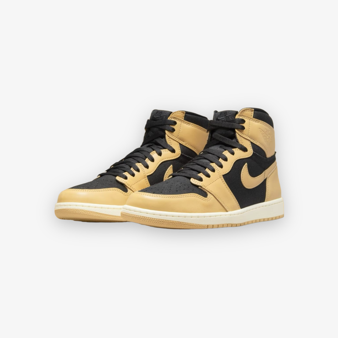 Air Jordan 1 Retro High OG Vachetta Tan Black Sail 555088 202 Sneaker Junkies
