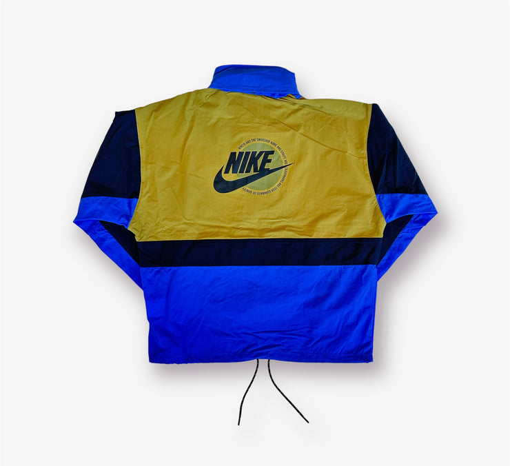 Women's NIKE SPORTSWEAR REVOLUTON Jacket Golden Moss Medium Blue FB2187-432