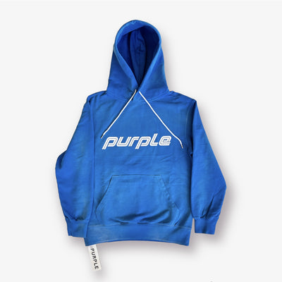 Purple Brand French Terry PO Hoody blue