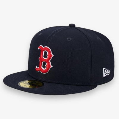 New Era Boston Red Sox Patch Fitted Navy