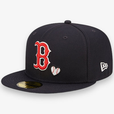 New Era Boston Red Sox Team Heart Fitted Navy