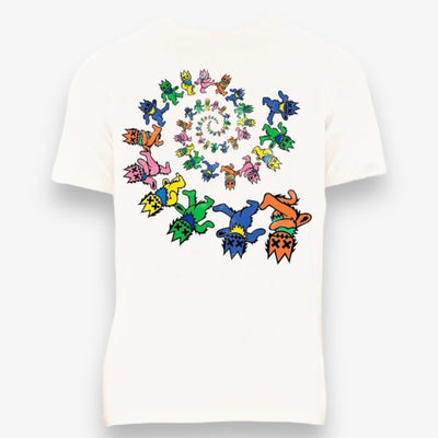 Cult of Individuality Dancing Bears Tee Winter White