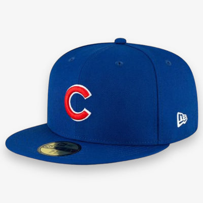 New Era 2016 World Series Cubs Fitted Blue Pink Brim