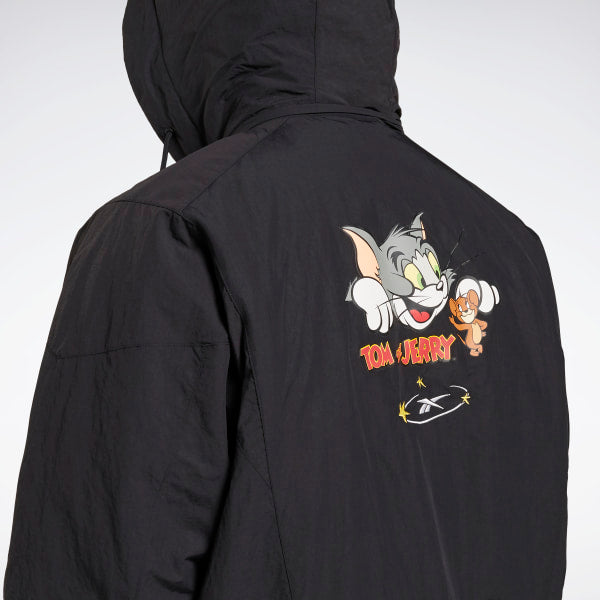 Reebok x Tom & Jerry Men's Woven Jacket Black GJ0477