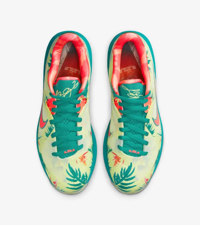 Nike Lebron 9 Low White Lime Bright Mango Arnold Palmer DO9355 300 Sneaker Junkies