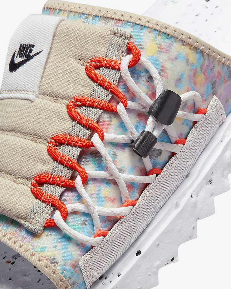 Nike Asuna Crater Slide Cream II Black White Orange DJ4629-200 Nike Asuna Crater Slide Cream II Black White Orange DJ4629-200
