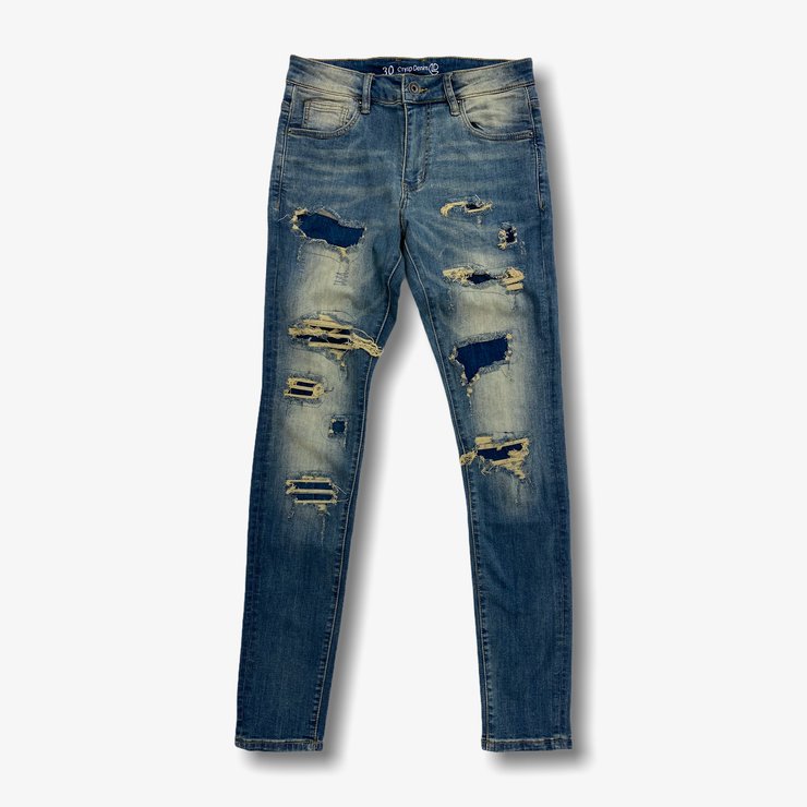 Crysp Atlantic Denim Indigo Jeans