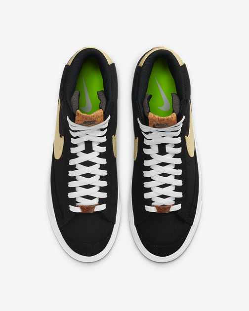 Nike Blazer Mid '77 Black Solar Flare White Black CI1166-001 – Sneaker ...