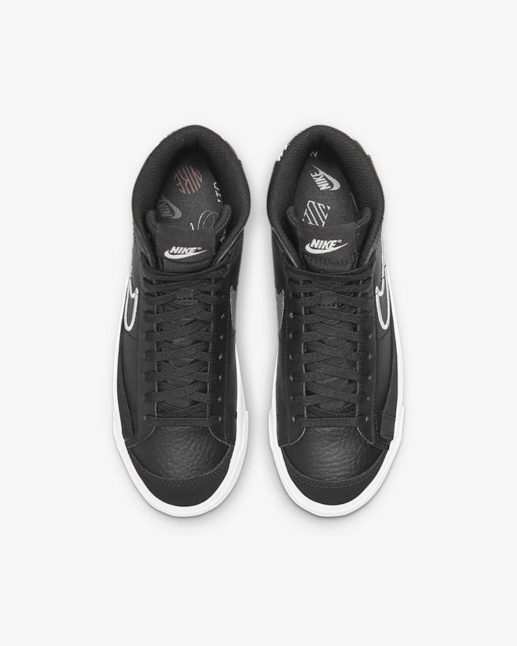 Nike Blazer Mid '77 GS Black White DJ0265-001