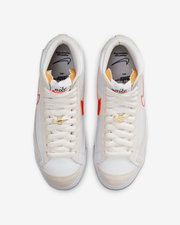 Women's Nike Blazer Mid '77 SE White Orange DH6757-100