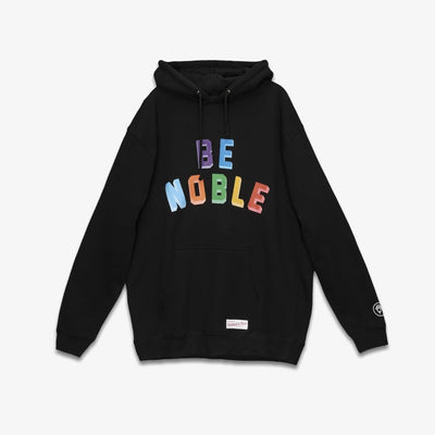 Mitchell & Ness Branded Be Noble Hoodie Collab Black