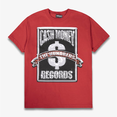 The Hundreds x Cash Money Logo T-Shirt Red