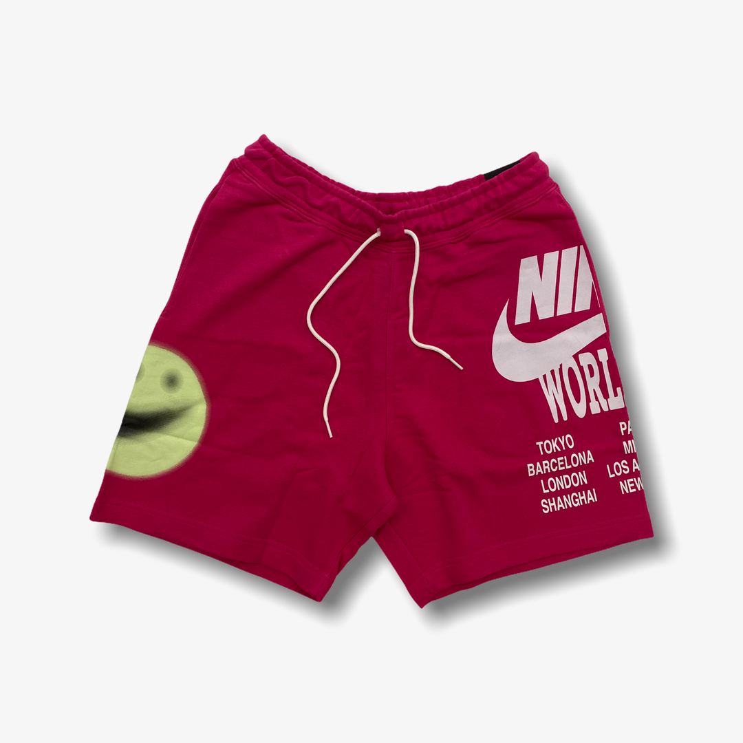 nike world tour shorts pink