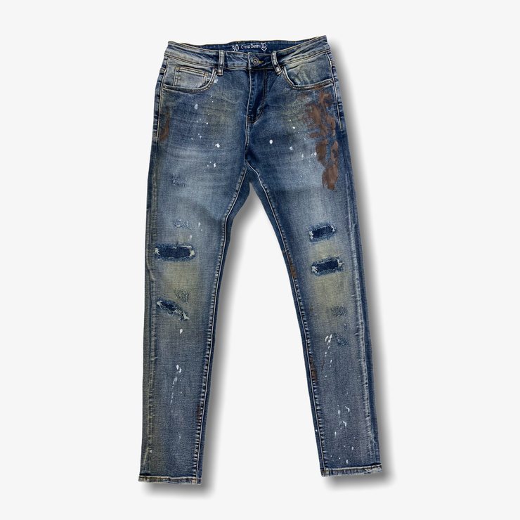 Crsyp Atlantic Denim Blue Jeans