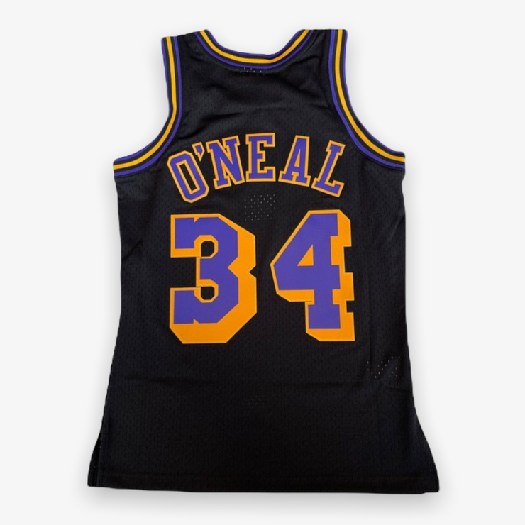 Mitchell & Ness NBA Swingman Jersey Lakers 96 Shaquille O'Neal Black