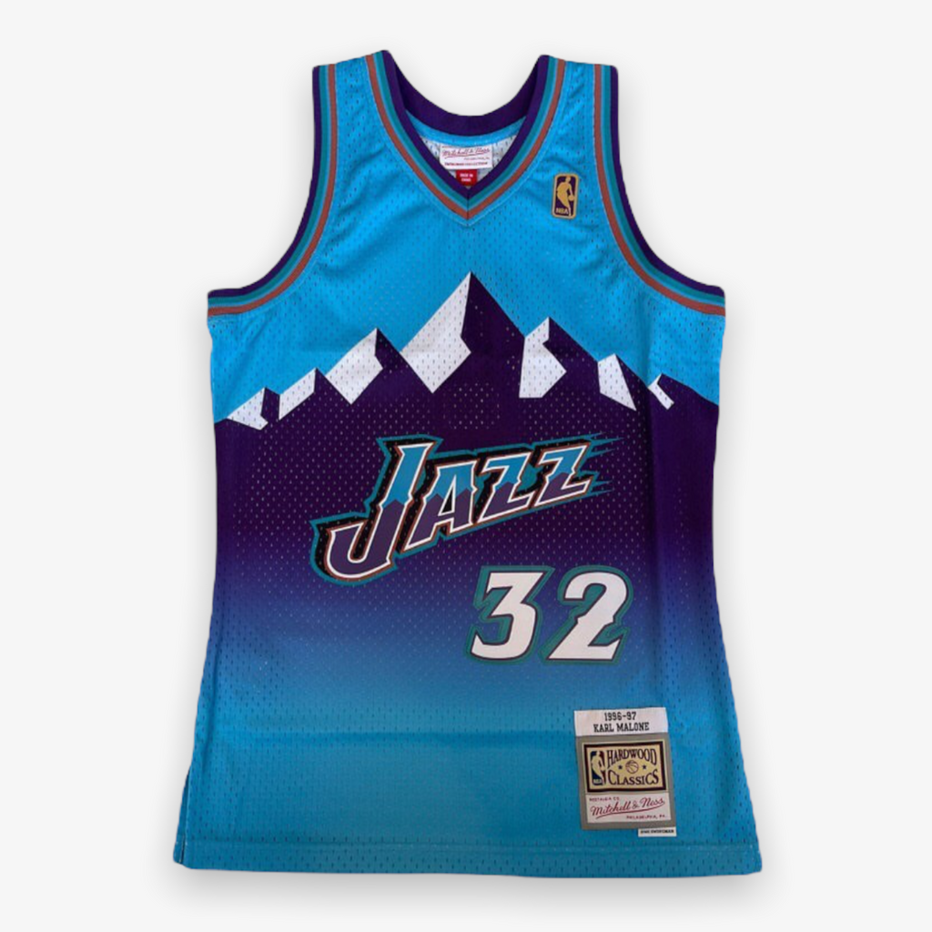 Mitchell & Ness Utah Jazz Karl Malone Hardwood Classic Jersey