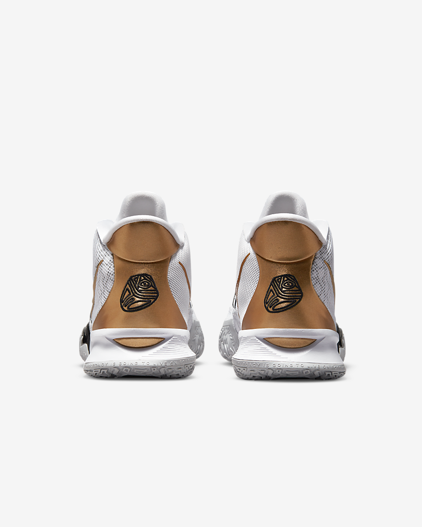 Nike Kyrie 7 White Metallic Gold Black CQ9326-101 – Sneaker Junkies