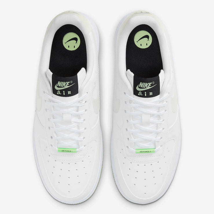 Women's Nike Air Force 1 '07 LX White Barely Volt Black CT3228-100