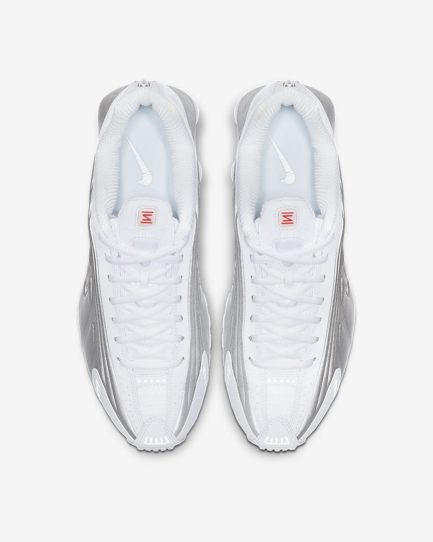 Nike Shox R4 White Metallic Silver 104265-131 – Sneaker Junkies