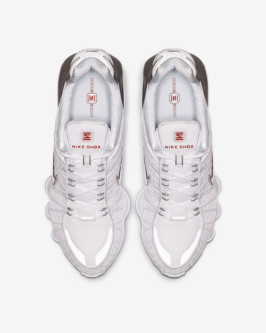 Nike Shox TL White Metallic Silver AV3595-100 – Sneaker Junkies Nike Shox TL White Metallic Silver AV3595-100 – Sneaker Junkies