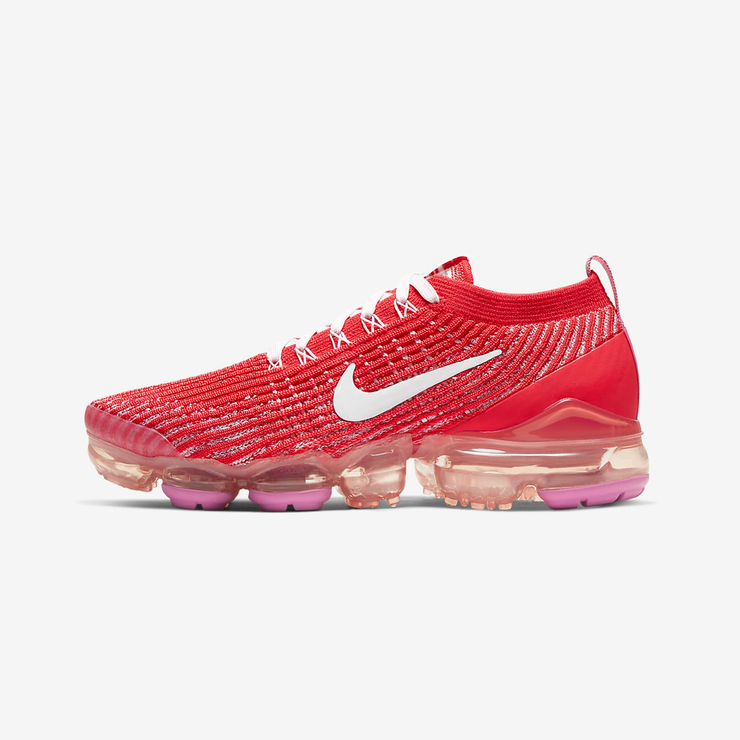 Nike Women's Air Vapormax Flyknit 3 track red white pink CU4756-600