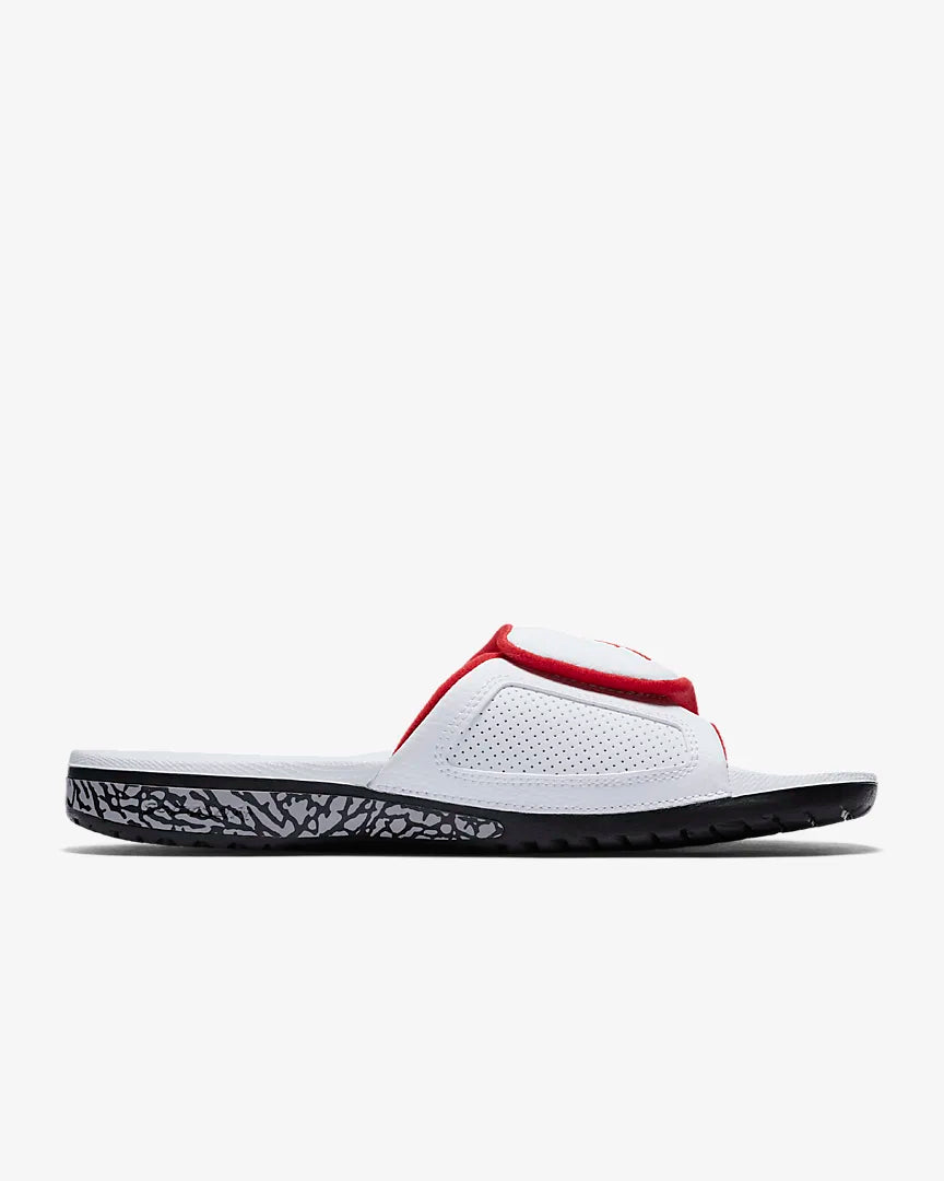 Jordan Hydro III Retro White University Red Black 854556-103  display picture 3